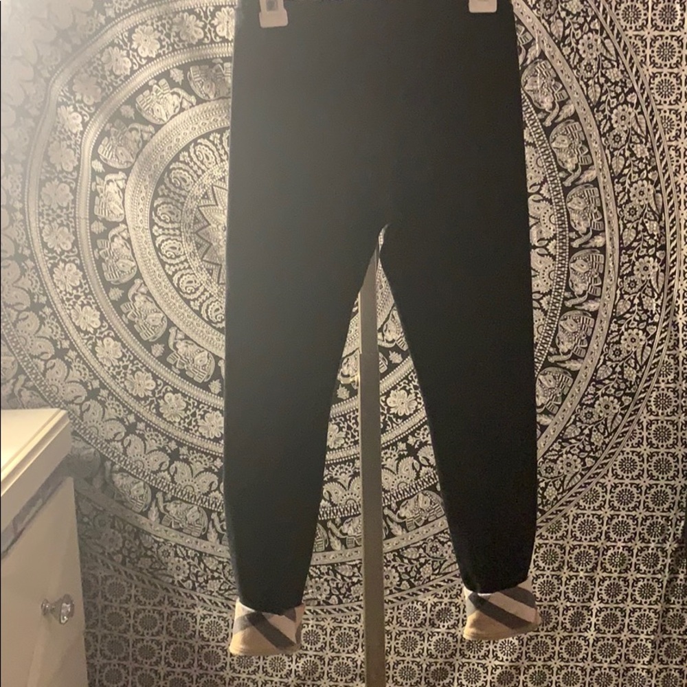 Black Burberry kids tights used